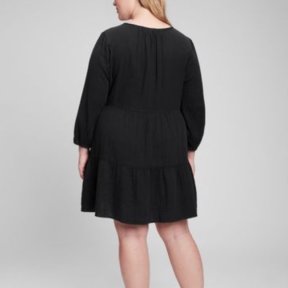 Gap Tiered Mini Dress Medium - Picture 5 of 7